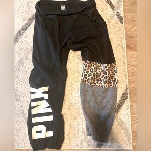 Victorias Secret PINK Leopard Y2K Sweat Pants